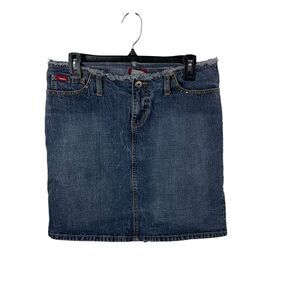 Y2K Hollister Co. Low Rise Fringe Studded Skirt Size 6‎